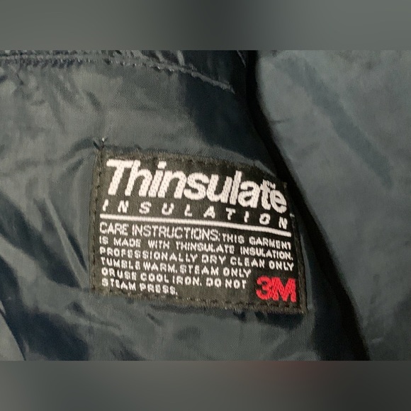 Men's XL Thinsulate Lined Wool Blend PENDLETON Blue Grey Shadow Plaid Jacket - Picture 6 of 16